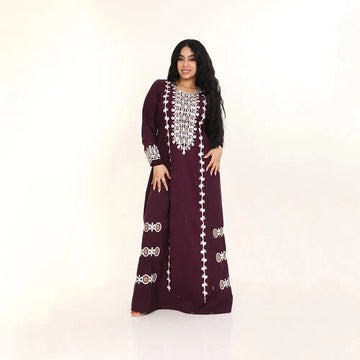 عباية كم طويل استقبال حريمي الوان متعدده من عبايتي